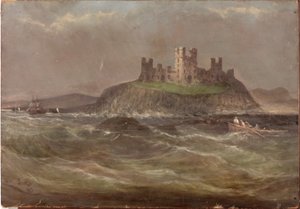 Coastal Scene with Castle